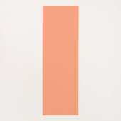 Peach Glow Red Palette Yogamatte (Rückseite)