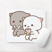 Peach Goma Ess Puzzle Maus Pads Mousepad (Mit Mouse)