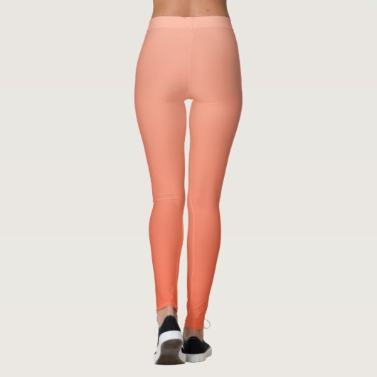 Peach Gradient Leggings (Rückseite)