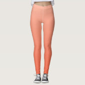 Peach Gradient Leggings (Vorderseite)