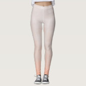 Peach Gray rustic ombre Leggings (Vorderseite)