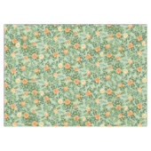 Peach Green Wedding Spring Pastel Tischdecke (Vorderseite (Horizontal))