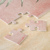 Peach Grunge Cockatoo Jigsaw Puzzle (Seite)