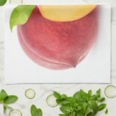 Peach halves geschirrtuch (Gefaltet)
