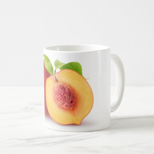 Peach halves kaffeetasse (VorderseiteRechts)