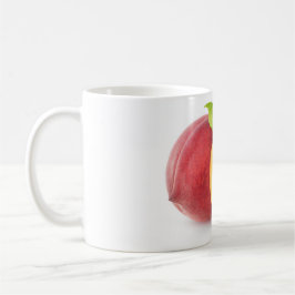Peach halves kaffeetasse