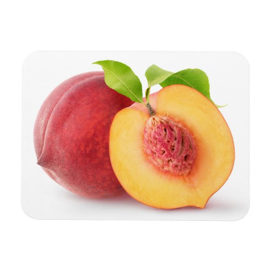 Peach halves magnet (Horizontal)