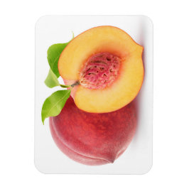 Peach halves magnet