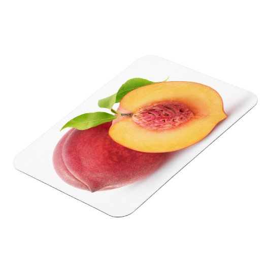 Peach halves magnet (Linke Seite)