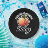 Peach Hintern Kick einige ernste Hintern heute mot Pappteller (Party)