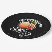 Peach Hintern Kick einige ernste Hintern heute mot Pappteller (Schrägansicht)