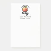 Peach Hintern Kick einige ernste Hintern heute mot Post-it Klebezettel (Vorderseite)