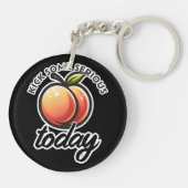 Peach Hintern Kick einige ernste Hintern heute mot Schlüsselanhänger (Rückseite)