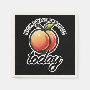 Peach Hintern Kick einige ernste Hintern heute mot Serviette