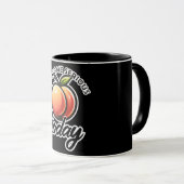 Peach Hintern Kick einige ernste Hintern heute mot Tasse (VorderseiteRechts)