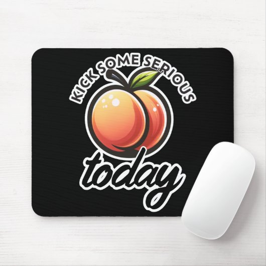 Peach Hintern Kick einige ernste Hintern heute Mousepad (Mit Mouse)