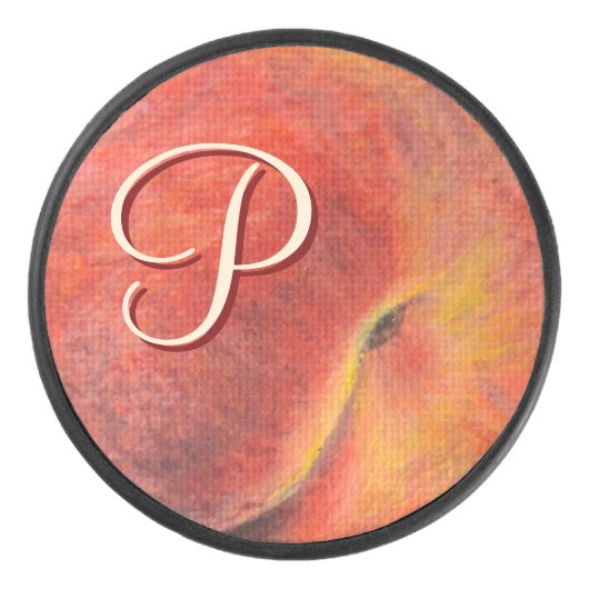 Peach Hockey Puck (Vorderseite)