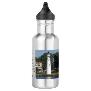Peach Island Rücken Bereich Leichte Wasserflasche