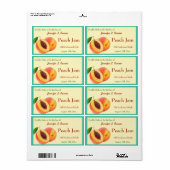 Peach Jam oder Preserve Canning Jar (Vorne)