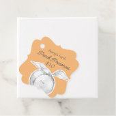 Peach Kitchen Cooking Canning Jar Price Geschenkanhänger (Beispiel)