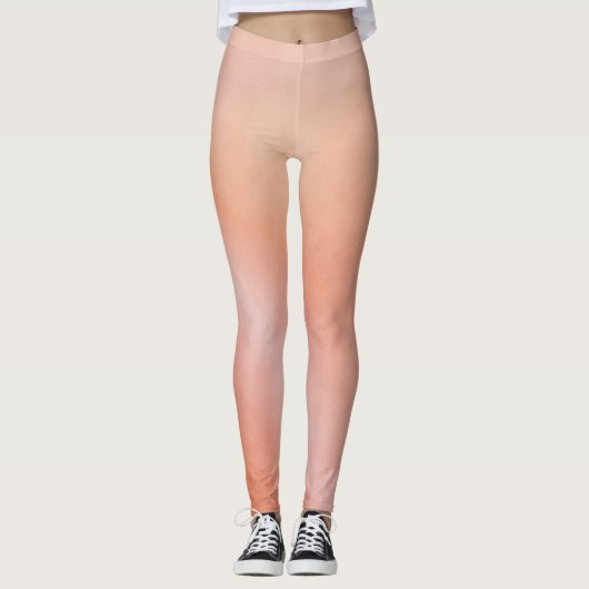 Peach Leggings (Vorderseite)