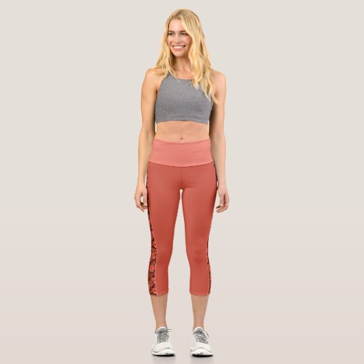 Peach Leggings (Vorderseite)