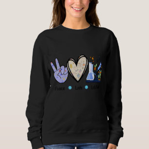Peach Liebe Labrador Week 2022 Medical Technologis Sweatshirt