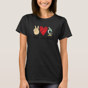 Peach Liebe Labrador Woche 2022 Laboratory Tech Te T-Shirt