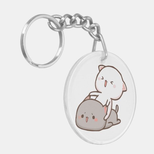 Peach Lieben Goma by Couplé Schlüsselanhänger (Vorderseite links)