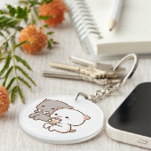 Peach Lieben Goma von Paaren Emotion Schlüsselanhänger (Vorderseite rechts)