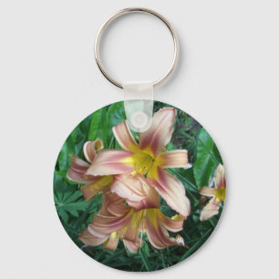 Peach Lily Schlüsselanhänger
