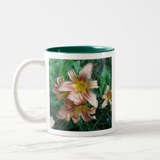 Peach Lily Tasse (Links)
