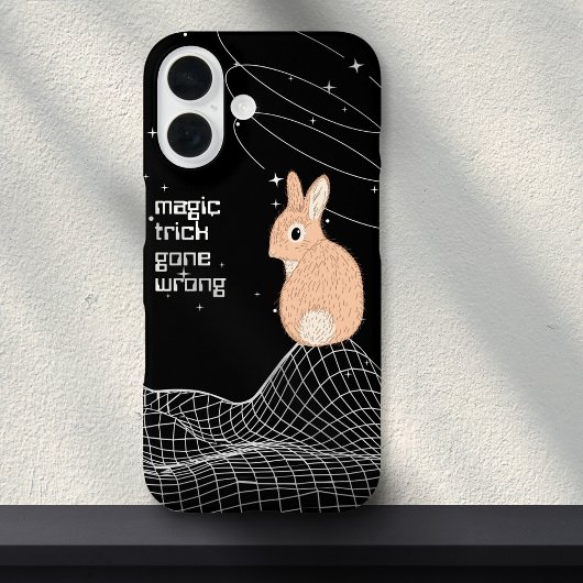 Peach Magic Trick Bunny Rabbit Meme Case-Mate iPhone Hülle