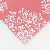 Peach Mandala Fleecedecke (Ecke)