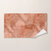 Peach Marble abstrakt Badhandtuch Set (Handtuch)