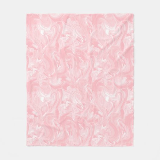 Peach Marble Medium Blanket Fleecedecke (Vorderseite)