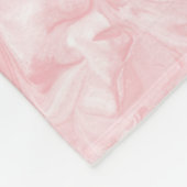 Peach Marble Medium Blanket Fleecedecke (Ecke)
