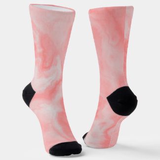 Peach Marble Socks Socken