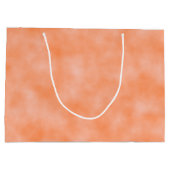 Peach Marbleized Große Geschenktüte (Rückseite)