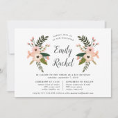 Peach Meadow Bat Mitzvah Einladung (Vorderseite)