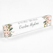 Peach Meadow Namensplakette