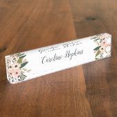 Peach Meadow Namensplakette (Seite)