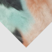 Peach Minze Cream Cowhide Seidenpapier (Detail)