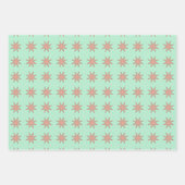 Peach & Minze Pasteten Wrapping Paper Flat Sheet S Geschenkpapier Set (Vorderseite 3)
