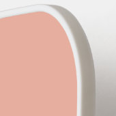 Peach Monogram Personalisiert Pickleball Paddel Pickleball Schläger (Linke Seite)