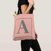 Peach Monogramm Tasche (Von Nahem)