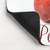 Peach Mouse Pad Mousepad (Ecke)