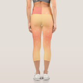 Peach Music Capri Leggings (Rückseite)