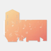 Peach Music Geschenkschachtel (Ungefaltet)