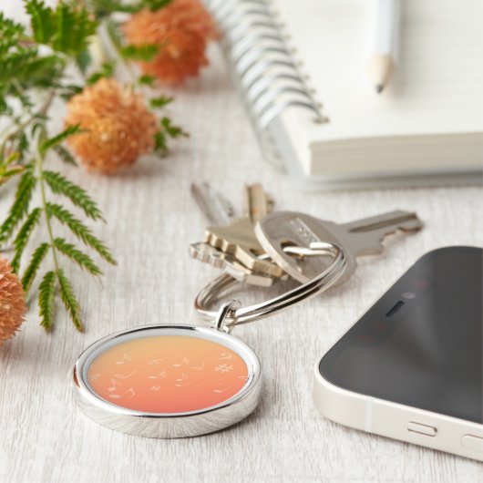 Peach Music Schlüsselanhänger (Seite)